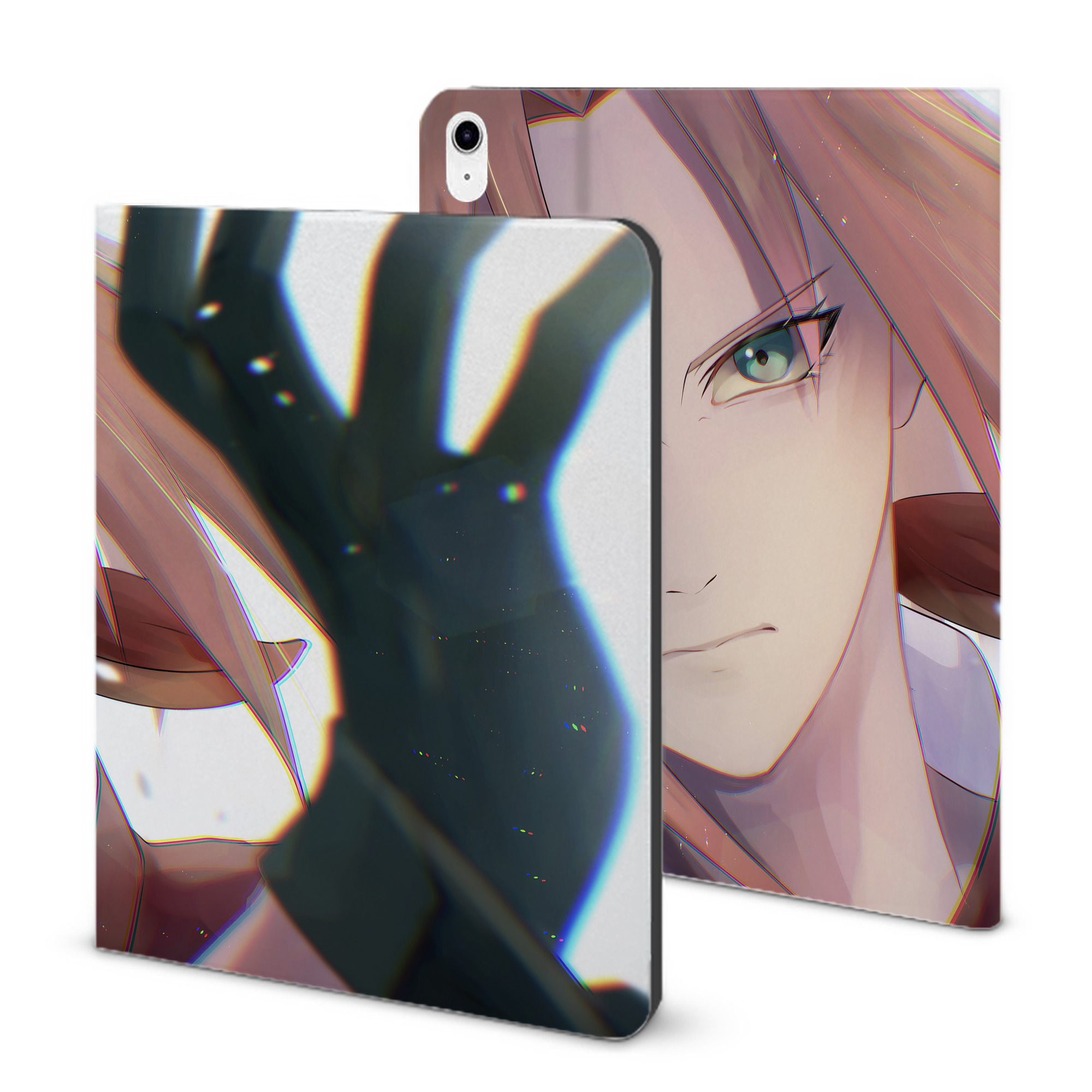（画像用） NARUTO -ナルト- NARUTO -ナルト- 疾風伝 IPad ケース ブック型 PUレザー TPU 耐衝撃 軽量 薄型 ペン収納なし 全面保護 IPad 各モデル対応